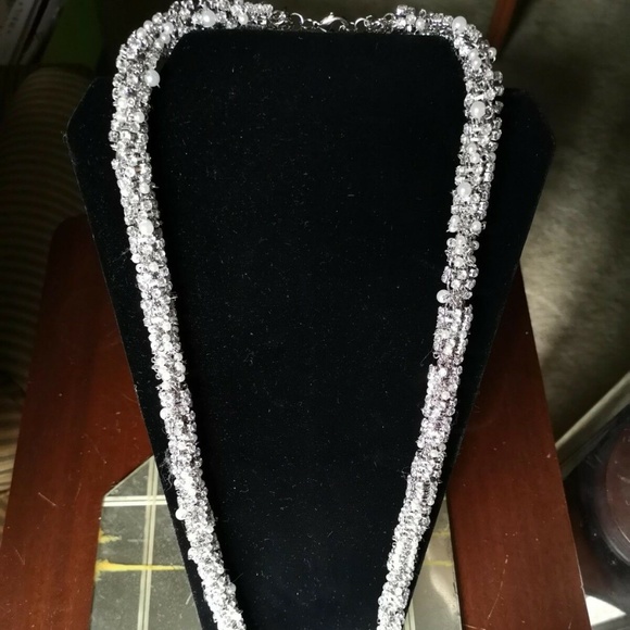 Amazing Bling Necklace/Belt 35" Long 100's of Rhin - Picture 3 of 8